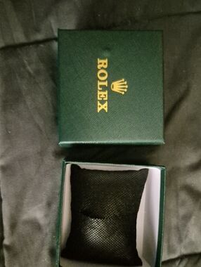 Rolex Green and Gold Presentation Box